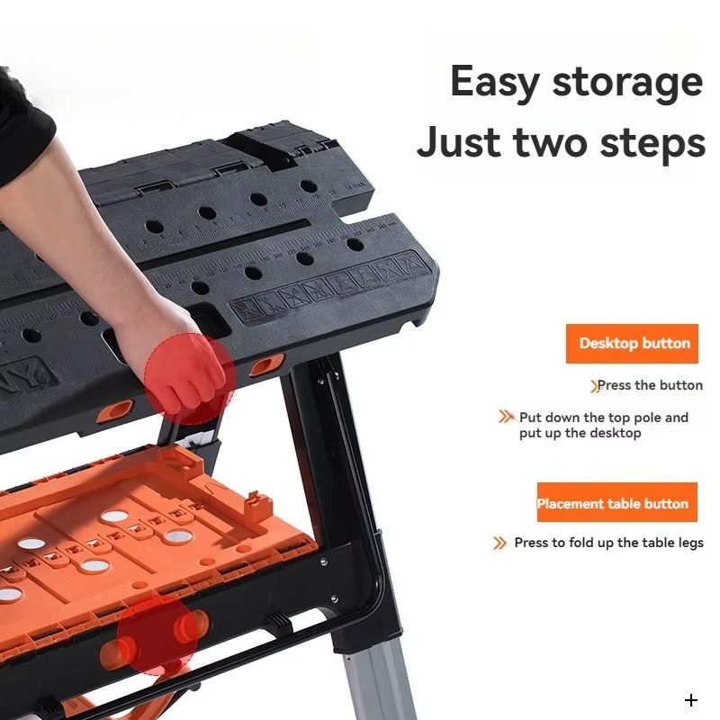 Workbench Portable Fold - Mesa de Trabalho Portátil e Dobrável