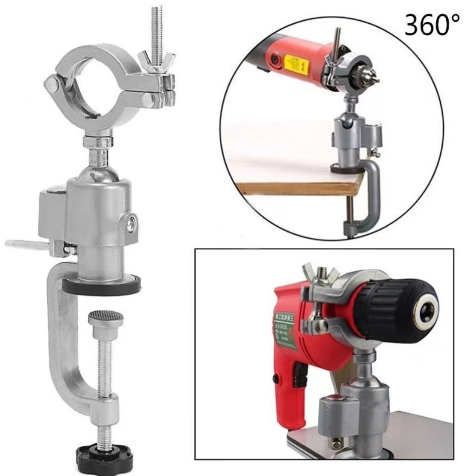 Drill Press Bench - 360 ° Mesa giratória torno carpintaria