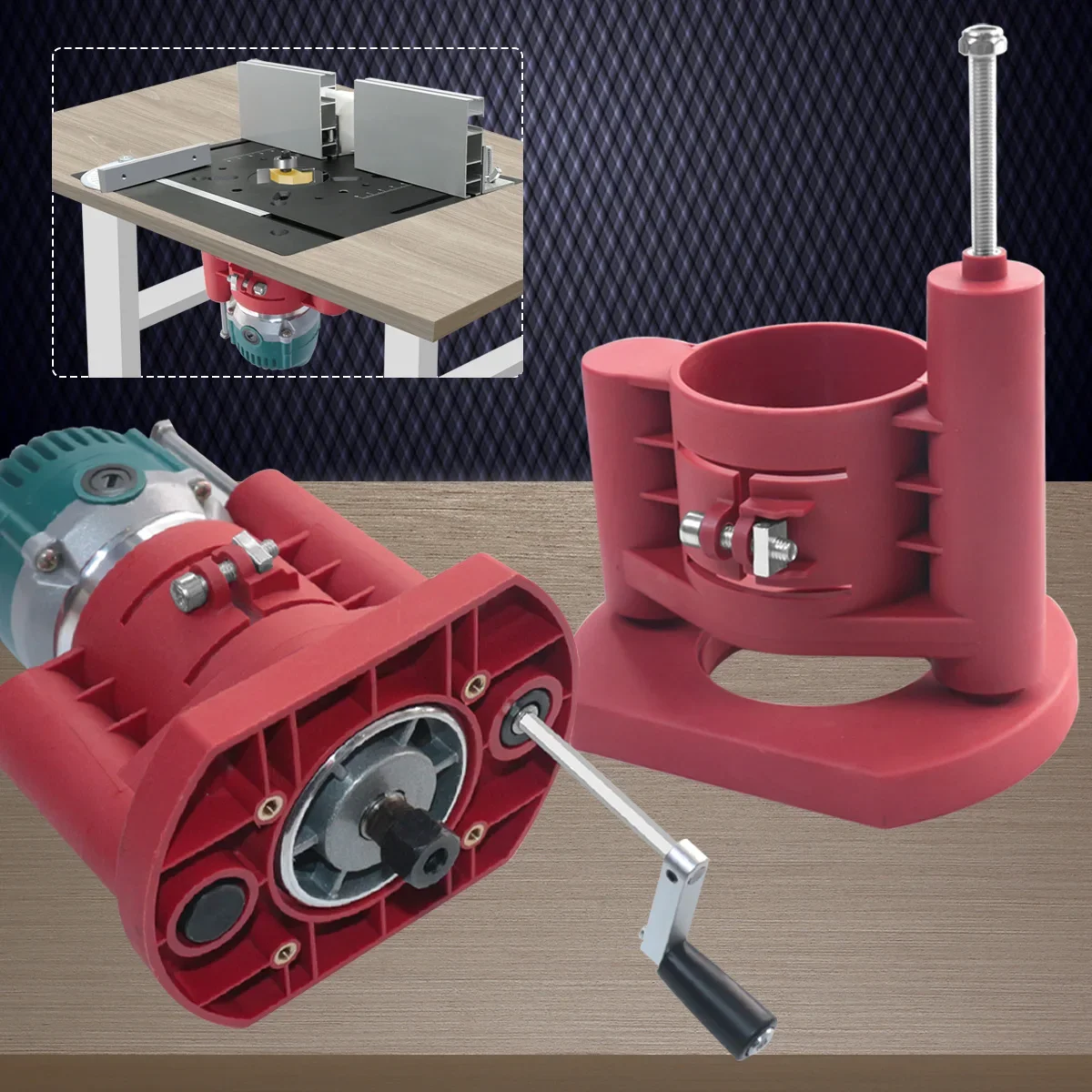 Router Table Insert - Elevador de roteador de precisão -