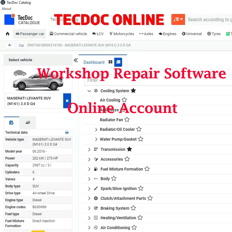 Workshop Tools English - Conta Online 2026 para Software de