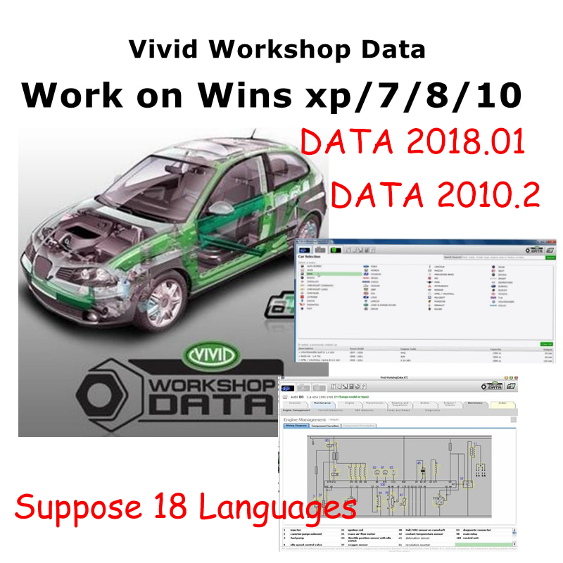Workshop Tools Diagram - DADOS da oficina vívida automotiva para