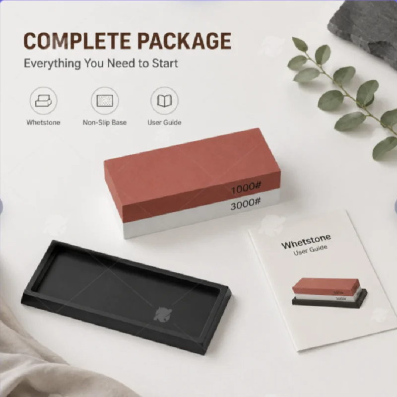 Sharpening Stone Whetstone - 2026 Nova Pedra de Amolar Profissional