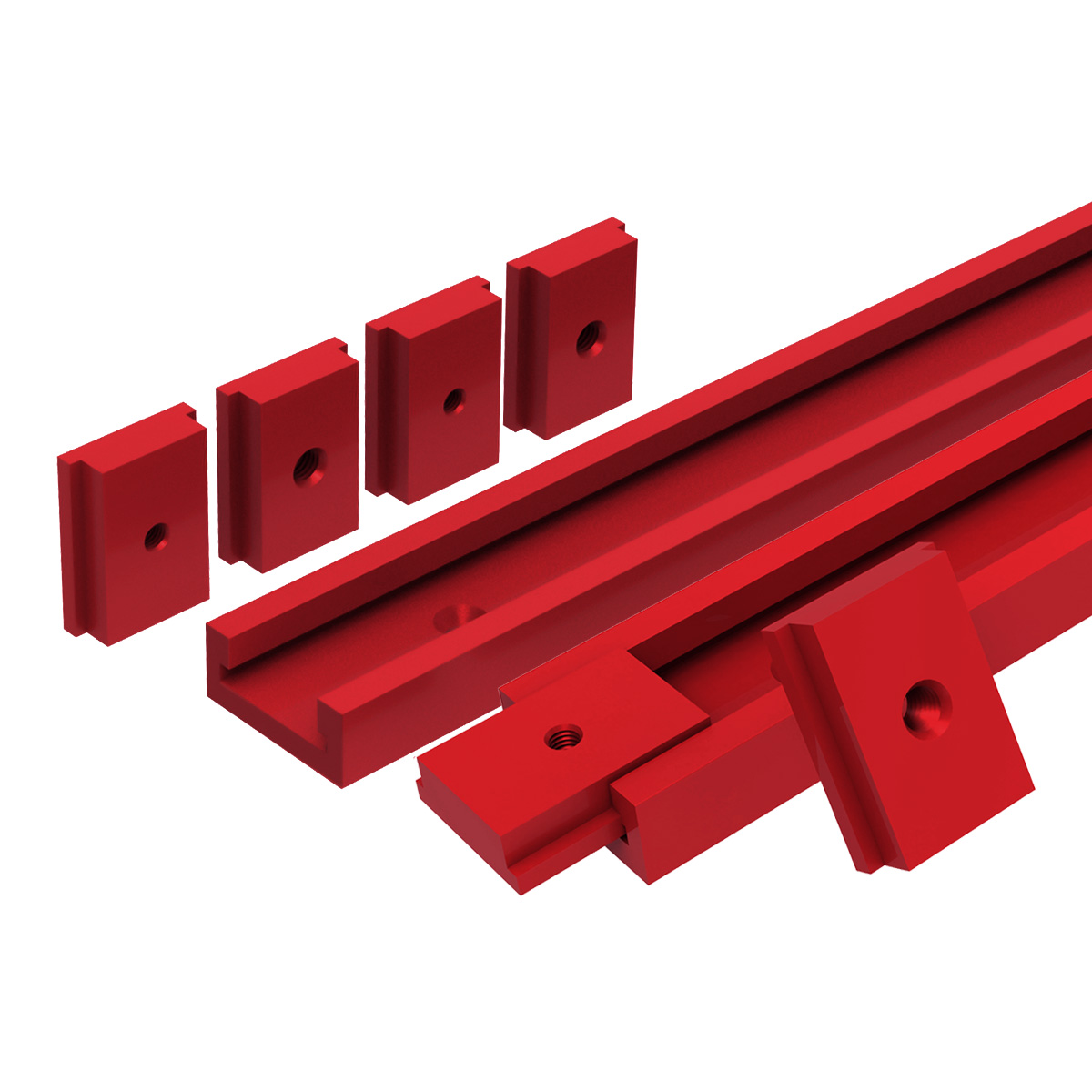 Router Table Insert - T30 track 50cm alumínio t-slider t