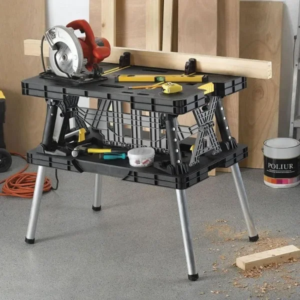 Workbench Portable Fold - Mesa de trabalho dobrável portátil, suporte