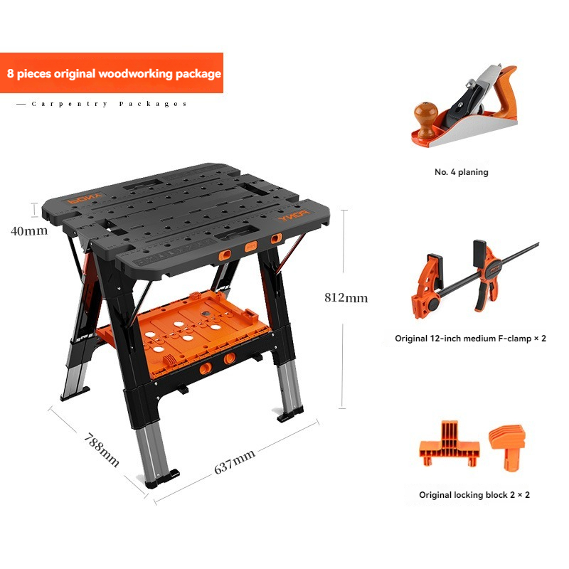 Workbench Portable Fold - Mesa de trabalho dobrável portátil com