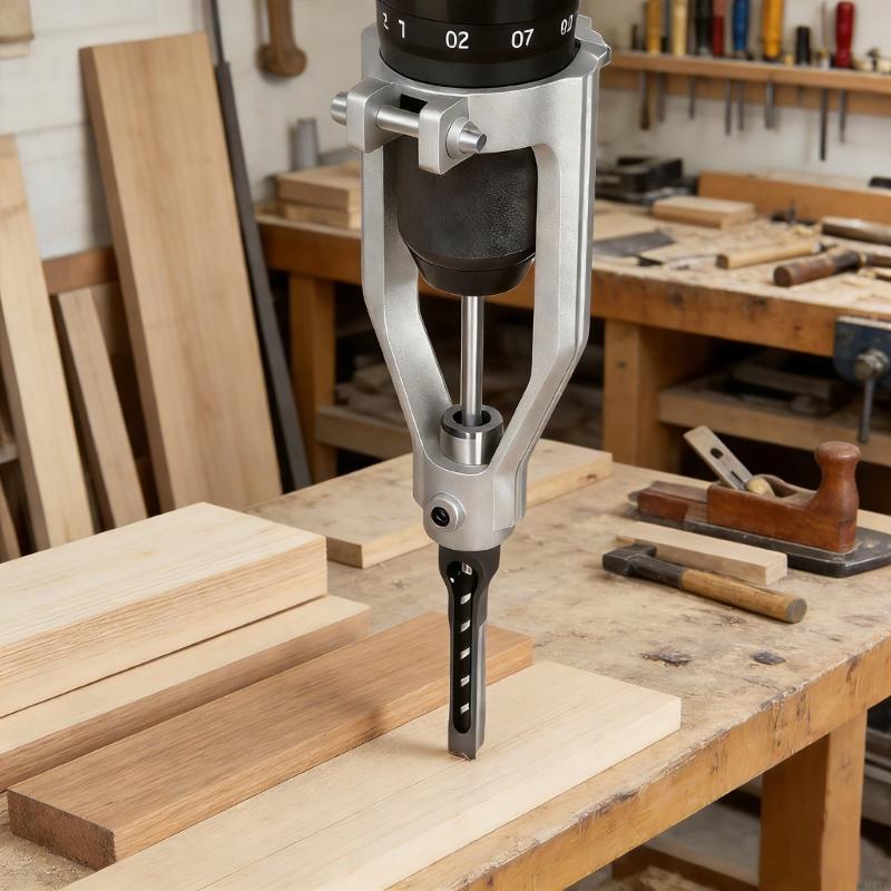 precisão buraco quadrado guia  - Drill Press Bench avaliação e preço