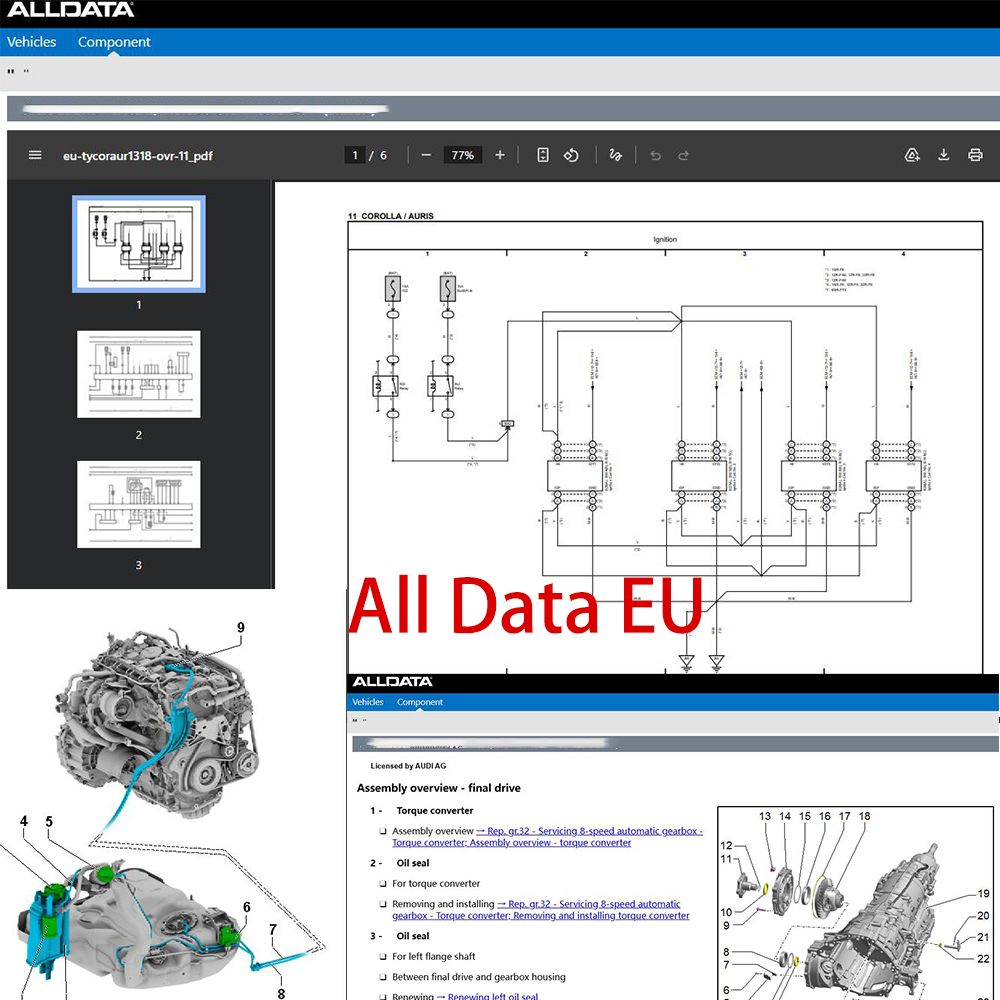 Software Online Alldata 2026:  - Workshop Tools Diagram avaliação e preço