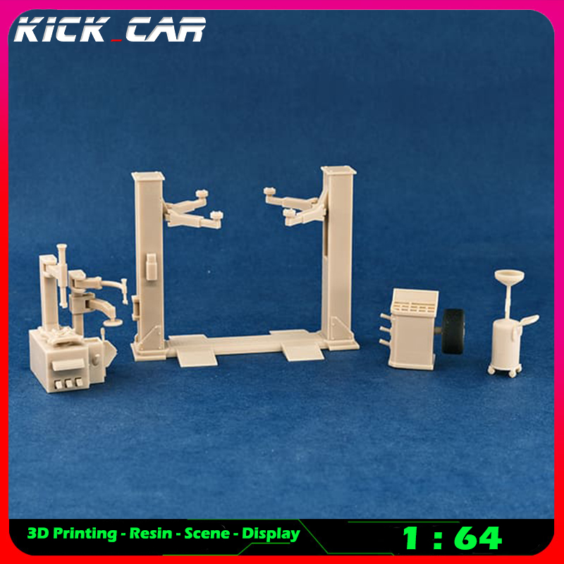 Kickcar 1/64 oficina grande mo - Workshop Tools Toy avaliação e preço