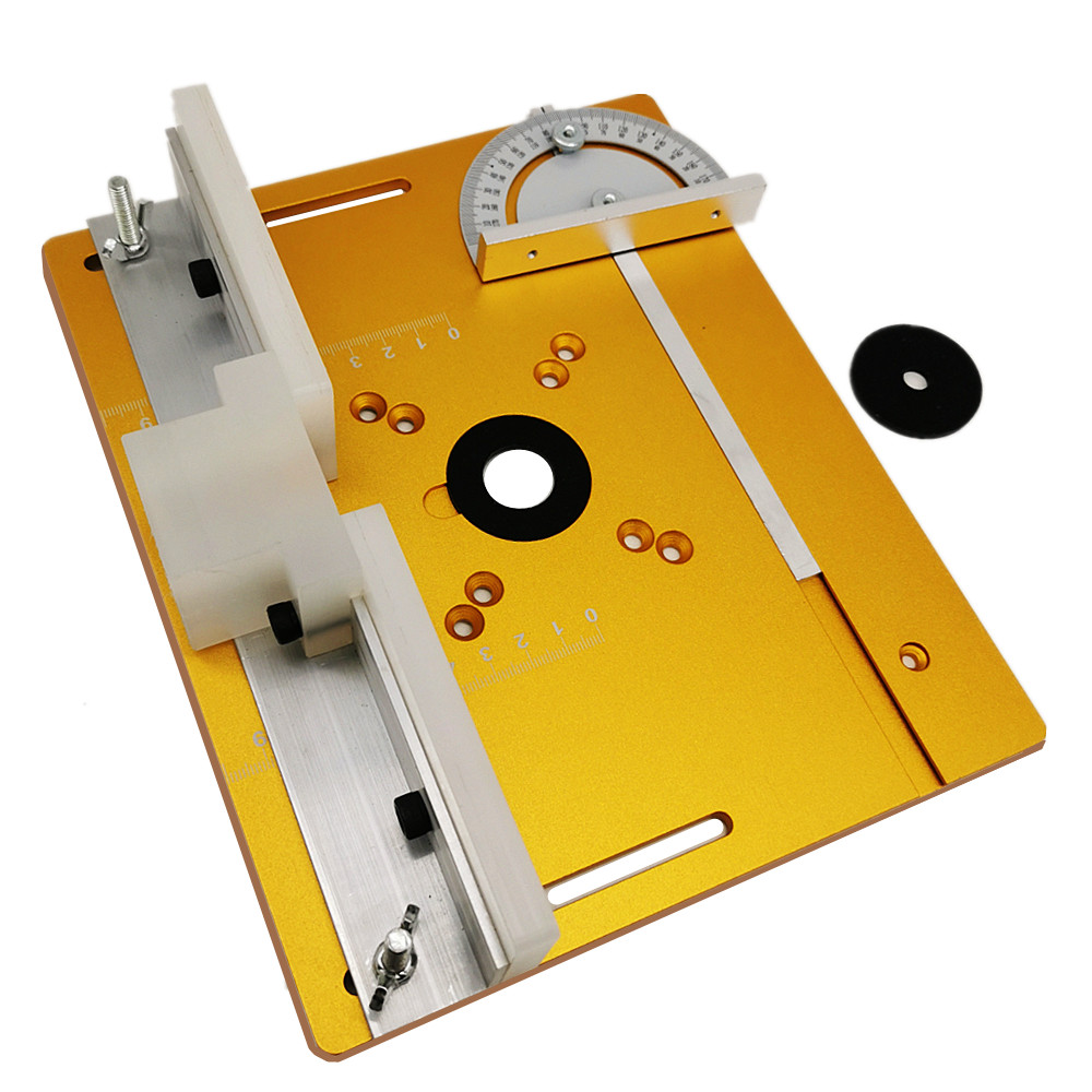 Placa de inserção de mesa de r - Router Table Insert avaliação e preço