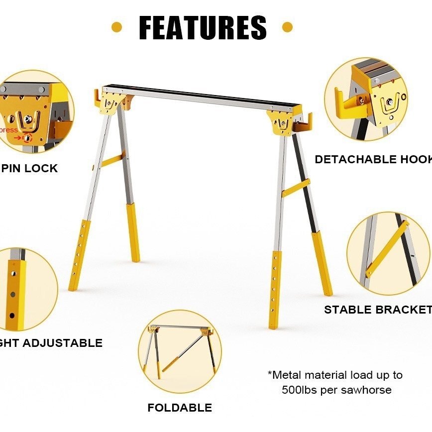 Serra de metal/suporte de serr - Workbench Portable Fold avaliação e preço