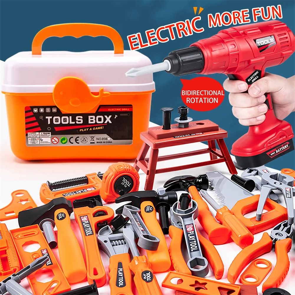 Furadeira Elétrica de Brinqued - Workshop Tools Toy avaliação e preço