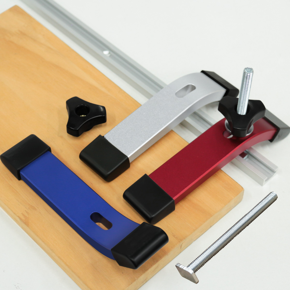 1pc t-track hold down braçadei - Router Table Insert avaliação e preço