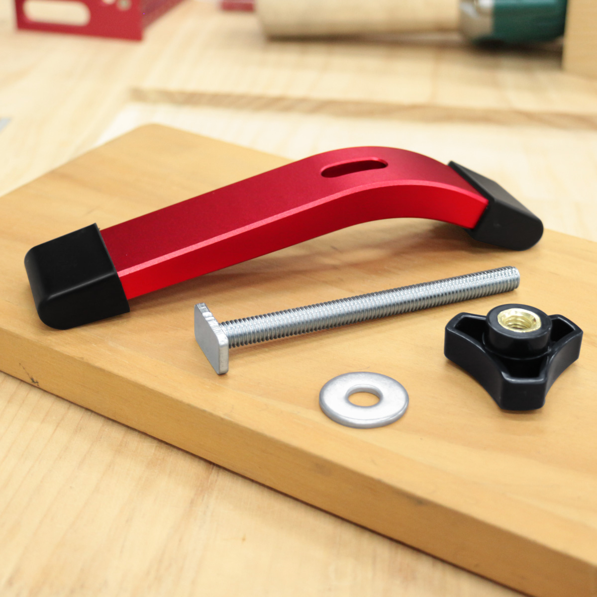 1pc t-track hold down braçadei - Router Table Insert avaliação e preço