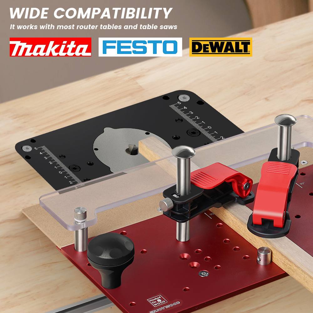 ENJOYWOOD-Carpintaria Guia Fer - Router Table Insert avaliação e preço