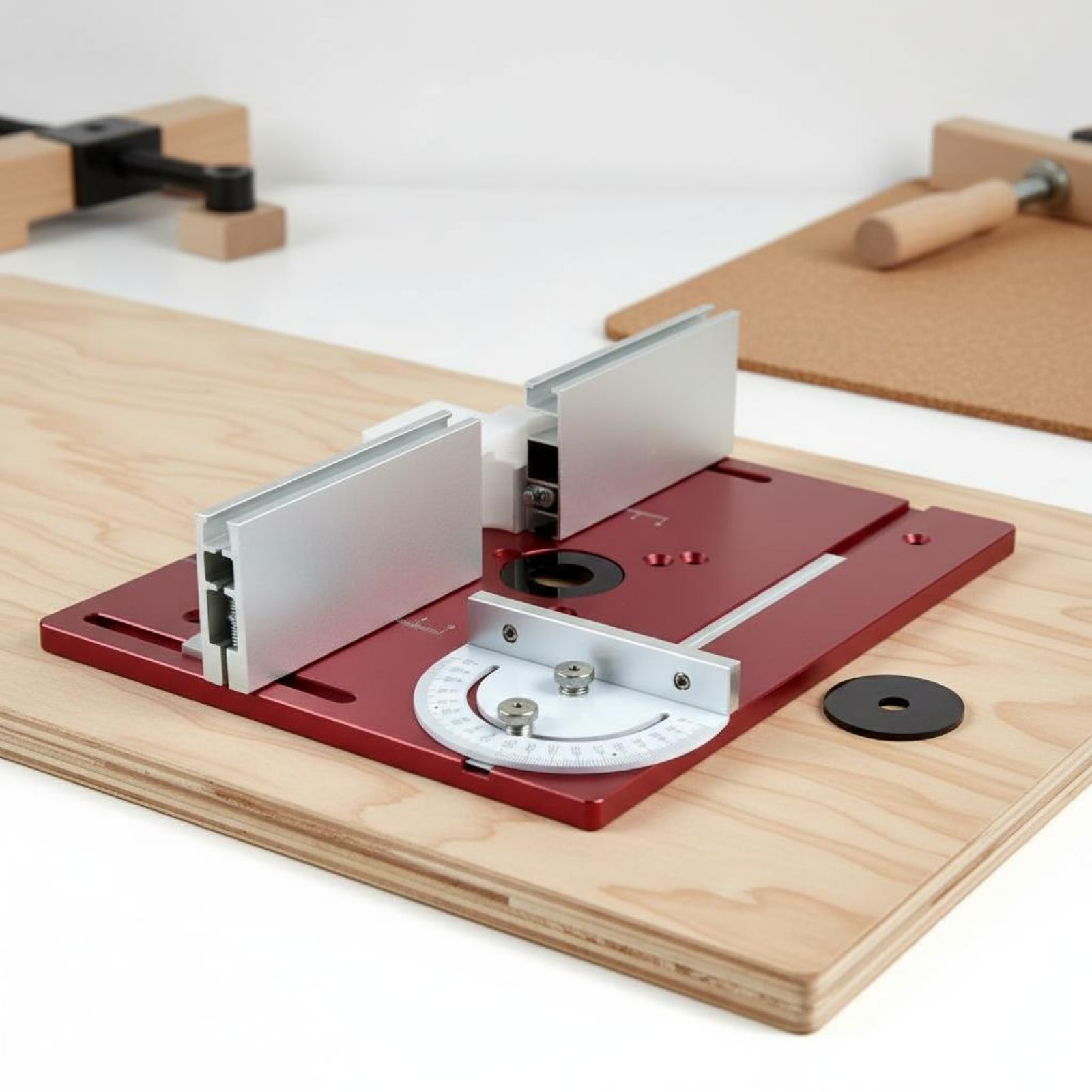 Placa Inversora de Alumínio pa - Router Table Insert avaliação e preço