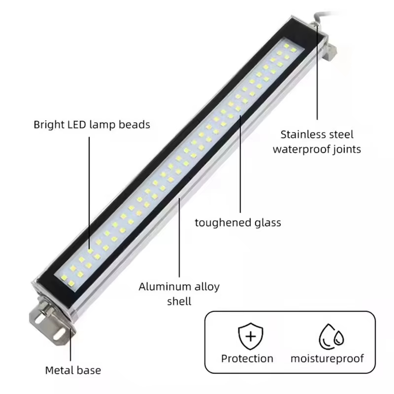 Luz de Oficina LED para Máquin - Workshop Tools Youtube avaliação e preço
