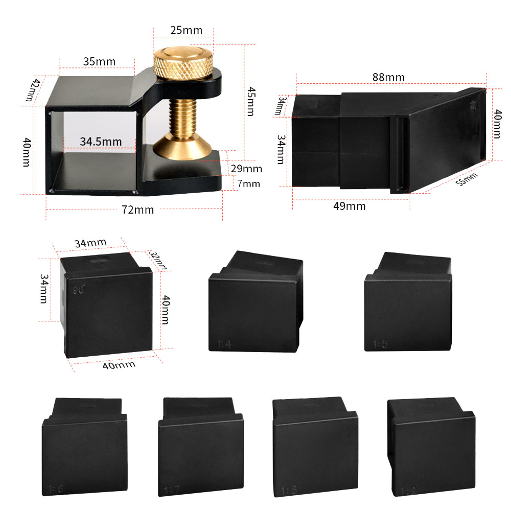 Medidor de espiga em cauda de  - Dovetail Marking Guide avaliação e preço