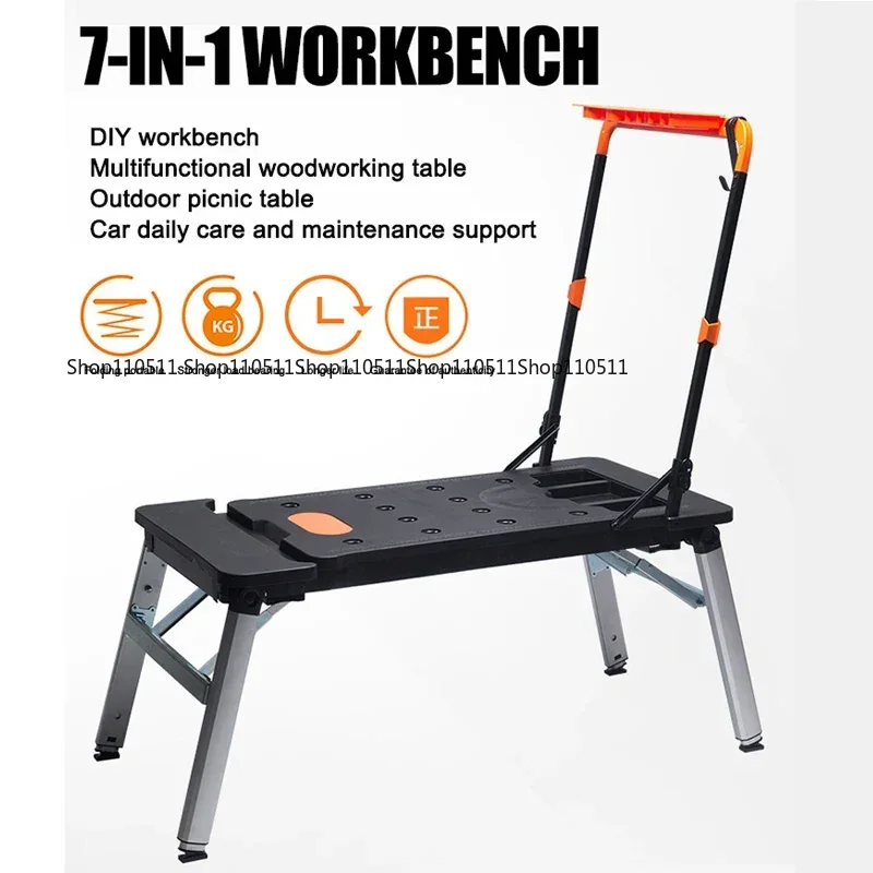 7-em-1 bancada multifuncional  - Workbench Portable Fold avaliação e preço